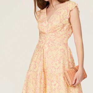 Derek Lam 10 Crosby Paisley Floral Dress, US Size 6, European 38